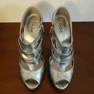 Women's High Heel Open Toe Shoes